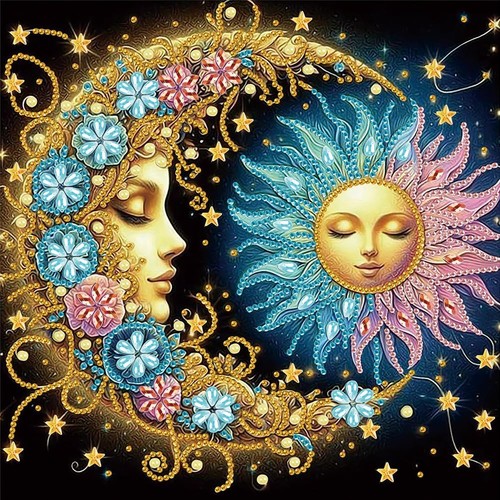 Painting Kits for Adults, 5D Special Shape Diamond Art Kits for Beginners,