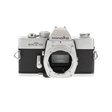 Minolta SRT 101 35mm Camera Body, Chrome Version 1B  Made in Japan 