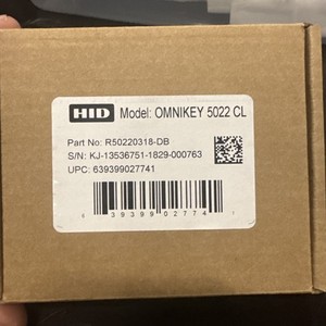 HID R50220318-DB Omnikey 5022CL Contactless High Frequency Smart Card Reader, 13