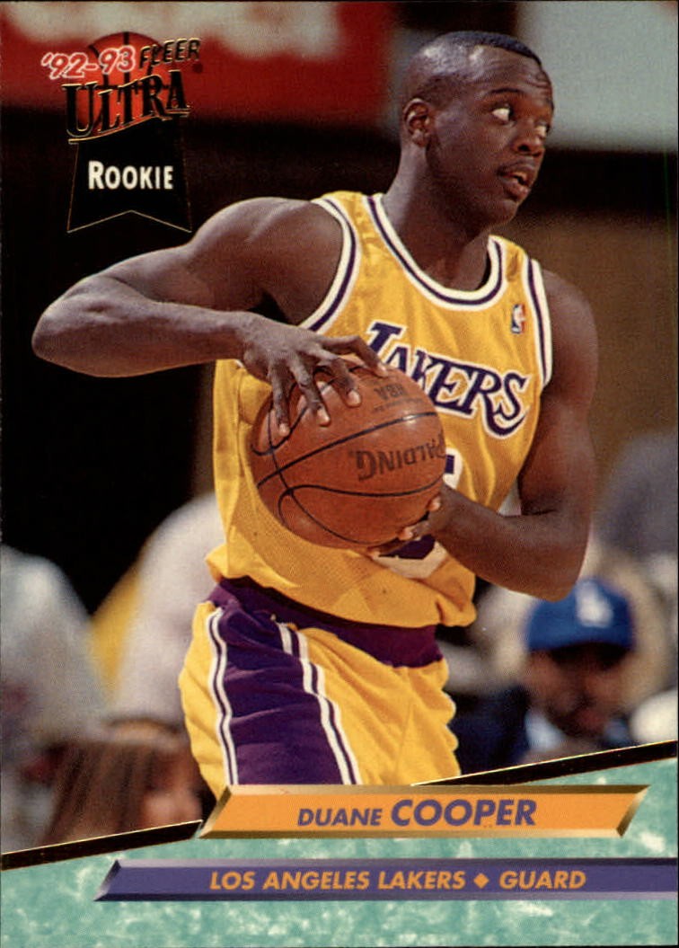 1992-93 Ultra #286 Duane Cooper RC - BSK