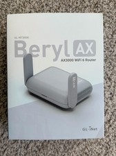 GL-MT3000 (Beryl AX) router da viaggio portatile - dimensioni tascabili Wi-Fi 6