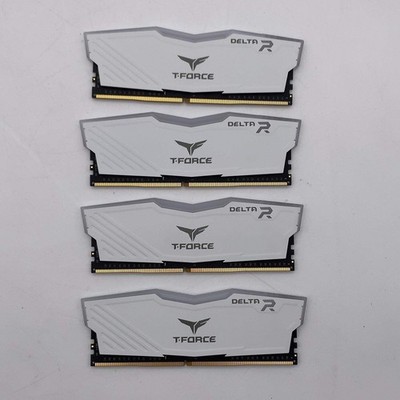 TeamGroup T-Force Delta RGB 32GB (4x8GB) RAM DDR4 3200MHz TF4D48G3200HC16FBK