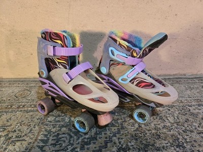 Roller Derby Sprinter Girl Youth Quad Roller and Inline Skates Missing Pad Piece