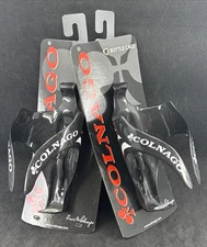 PAIR of 2 COLNAGO Carbon Fiber Water Bottle Cages NEW ON CARD