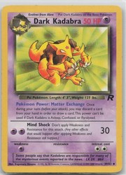 Dark Kadabra 39/82 Team Rocket Uncommon