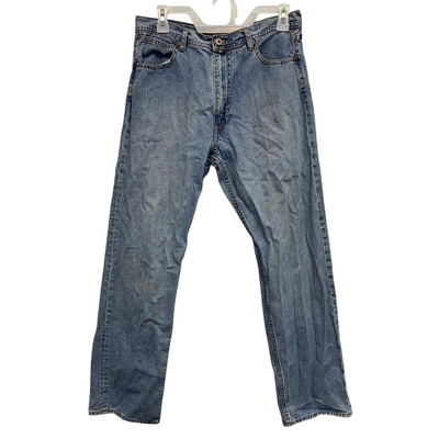 Nautica Jeans Mens 30 X 32 100% Cotton Straight Leg Light Wash Denim Blue  Jeans