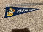 RARE Vintage ANTIQUE 1912 Souvenir of the Fair BANNER Pennant FLAG -Fast Shipper — photo 1