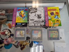 Simpsons Bart Vs Lot W Manual Case Tested Working Radioactive Man Game Gear