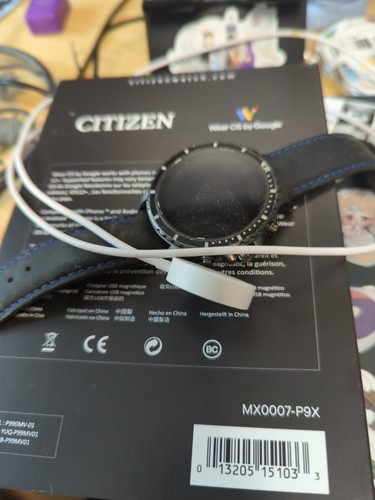 Citizen CZ Smart P990MV-01 Stainless Steel Smart Watch Touchscreen MX0007-P9X