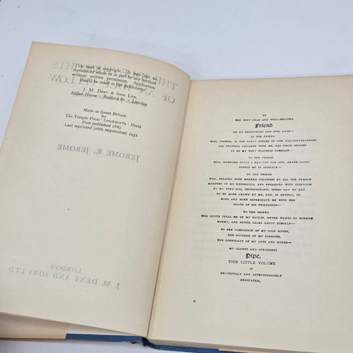 Two Jerome K. Jerome Books Three Men in a Boat Idle Thoughts of an Idle Fellow - Picture 15 of 15
