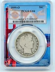 1899-O Barber Silver Half Dollar 50c PCGS G04 - Witter Coin Label