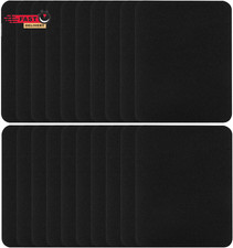 Augshy Iron on Patches,20 Pieces Black Iron on Patches for Clothing Repair Jeans