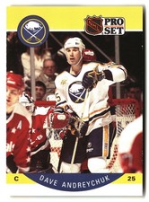 1990-91 Pro Set #17a Dave Andreychuk