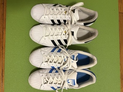 Adidas Superstar Sneakers Shell Toe Mens Size 11.5 La Marque Aux 3 Bandes