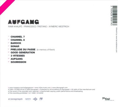 AUFGANG AUFGANG NEW CD