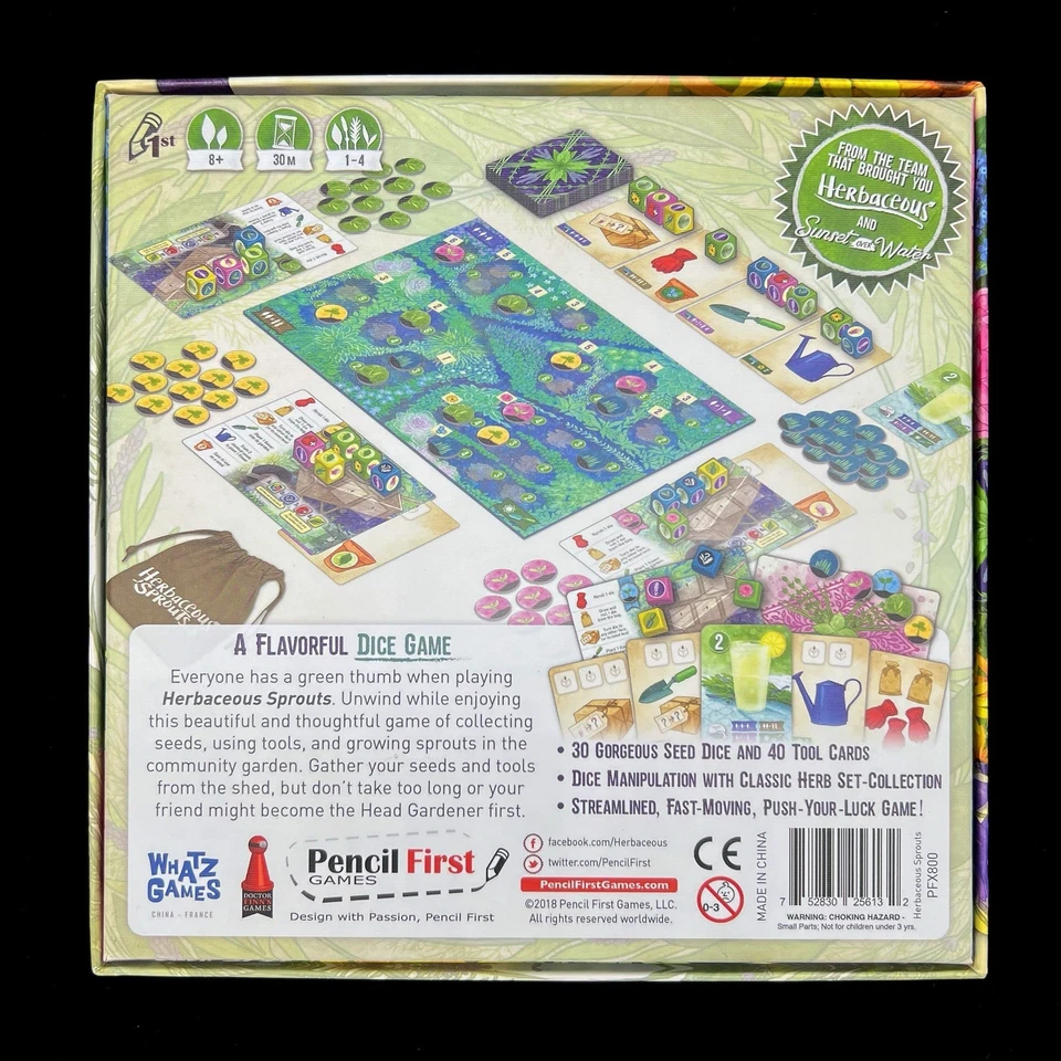 Herbaceous Sprouts Flavorful Dice Game Pencil First 2018 - 100% Complete - Image 4 of 4
