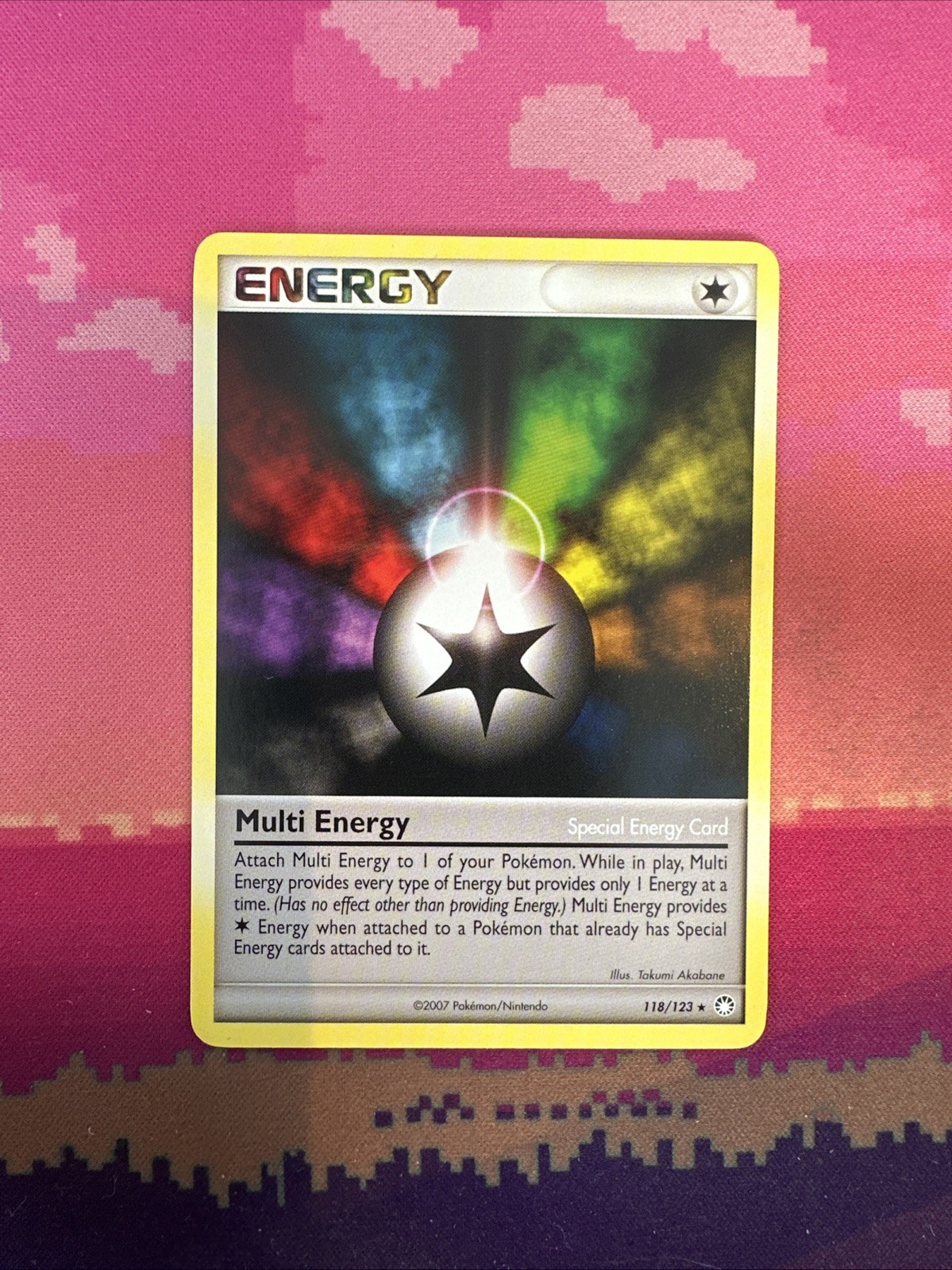 Pokemon Card Multi Energy Mysterious Treasures Rare 118/123 NM