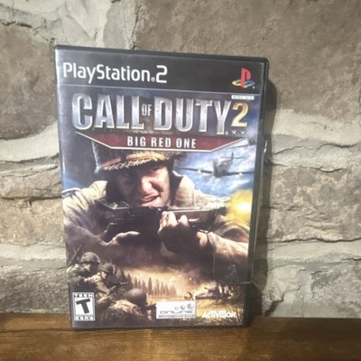 Activision Call of Duty 2 Big Red One PlayStation 2 NTSC Manual Included