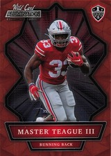 2021 Wild Card Alumination NIL #ANBC-56 Master Teague III Magenta