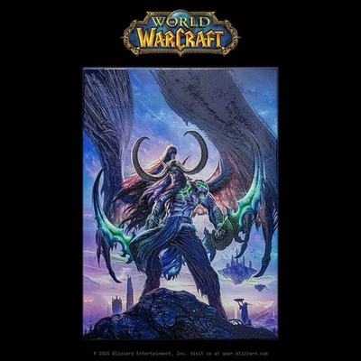 Displate Limited Edition -Illidan Stormrage #334/ 1200 World of Warcfraft WoW