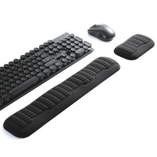UnivoColors FullSized Keyboard Mouse Wrist Rest Set Ergonomic 3.0 Upgrade