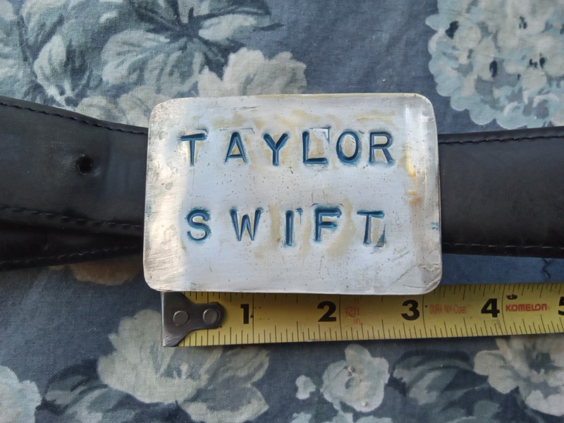 Taylor swift belt buckle