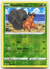 Evolving Skies Dwebble 011/203 NM Pokemon Reverse Holo Common Tcg Card