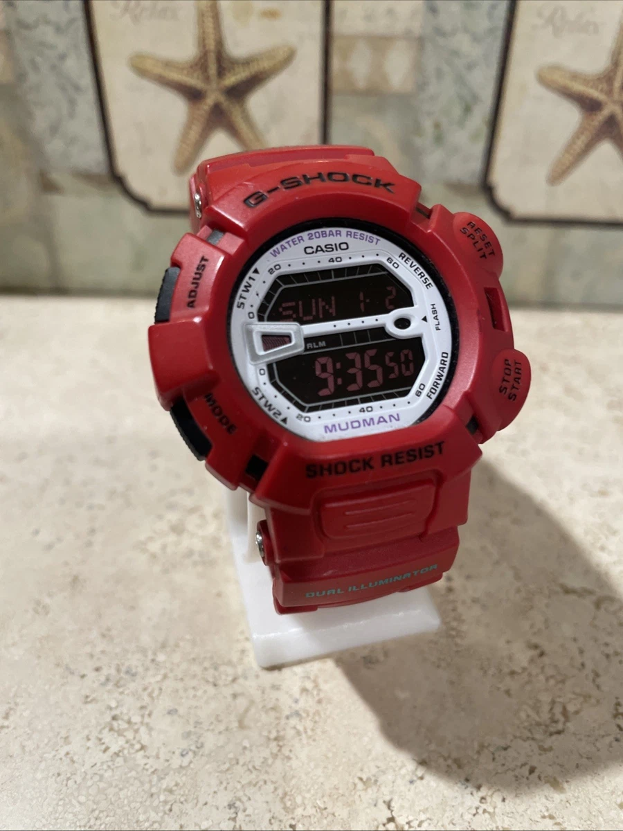 RARE NOS Casio G-shock Mudman Watch G9000MX Red for sale online | eBay