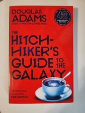 The Hitchhikers Guide to the Galaxy  - Anniversary edition paperback 