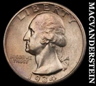 1934 Washington Quarter- Choice Gem Brilliant Uncirculated++ Luster #i8250