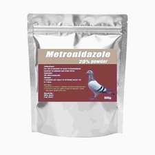Metro 20 Powder For Canker Treatment in Pigeons and Birds 100 grams Bag