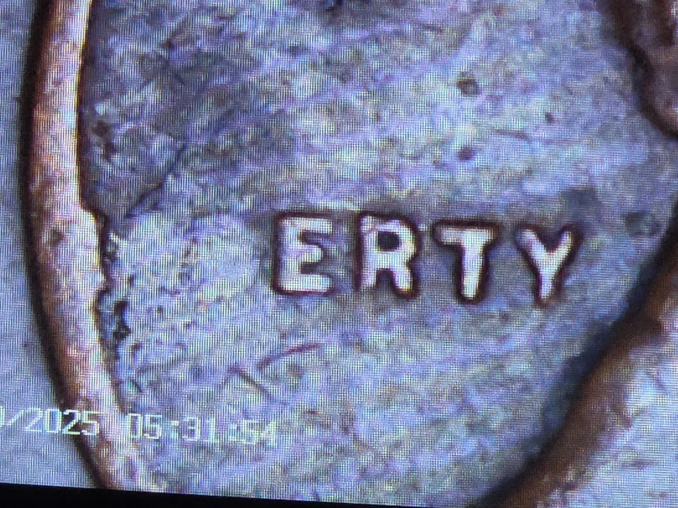 1935 S Wheat Penny Multiple ERRORS Missing Letters & Rim L - Image 2 of 4