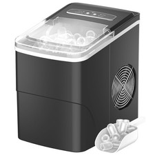 Fabbricatore Ghiaccio Casa / Bar 12KG/24h, Cubetti  S/L  Pronti in 6-9 Minuti