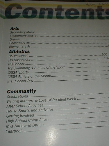 2005-2006 Shanghai American preK-10 high School Yearbook SAS Pudong Campus China - Picture 3 of 3