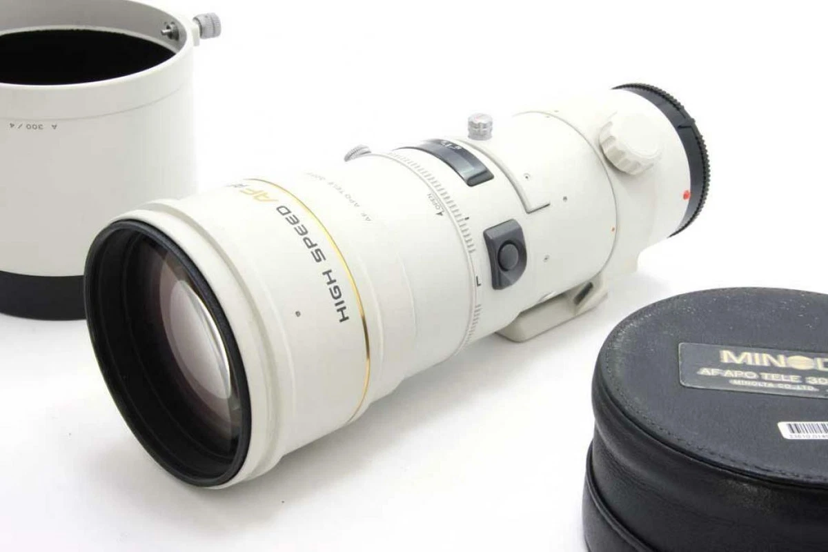 Minolta High Speed Apo Tele 300mm F4 G AF Lens A Mount Excellent+++ From  JAPAN