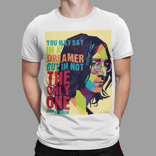 John Lennon T-Shirt I'm A Dreamer Rock 