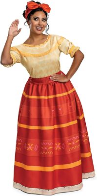 Dolores Madrigal Deluxe Disney Encanto Fancy Dress Up Halloween Adult Costume