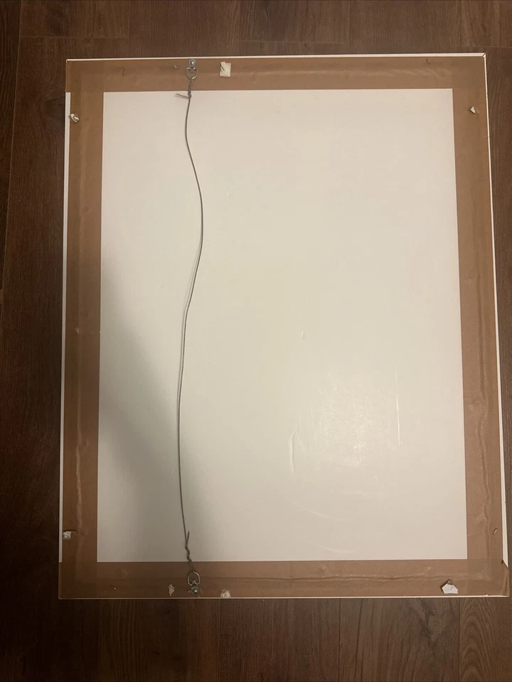 Vintage Balcony Near The Sea Wall Art Vintage Framed Canvas Print Vintage Decor - Image 2 of 4