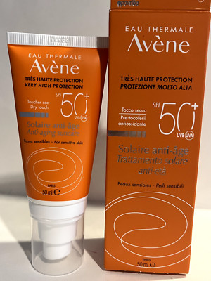 Avene Anti-aging Sun Care Solar 50 ml. SPF 50+ Exp 02/2026 NIB