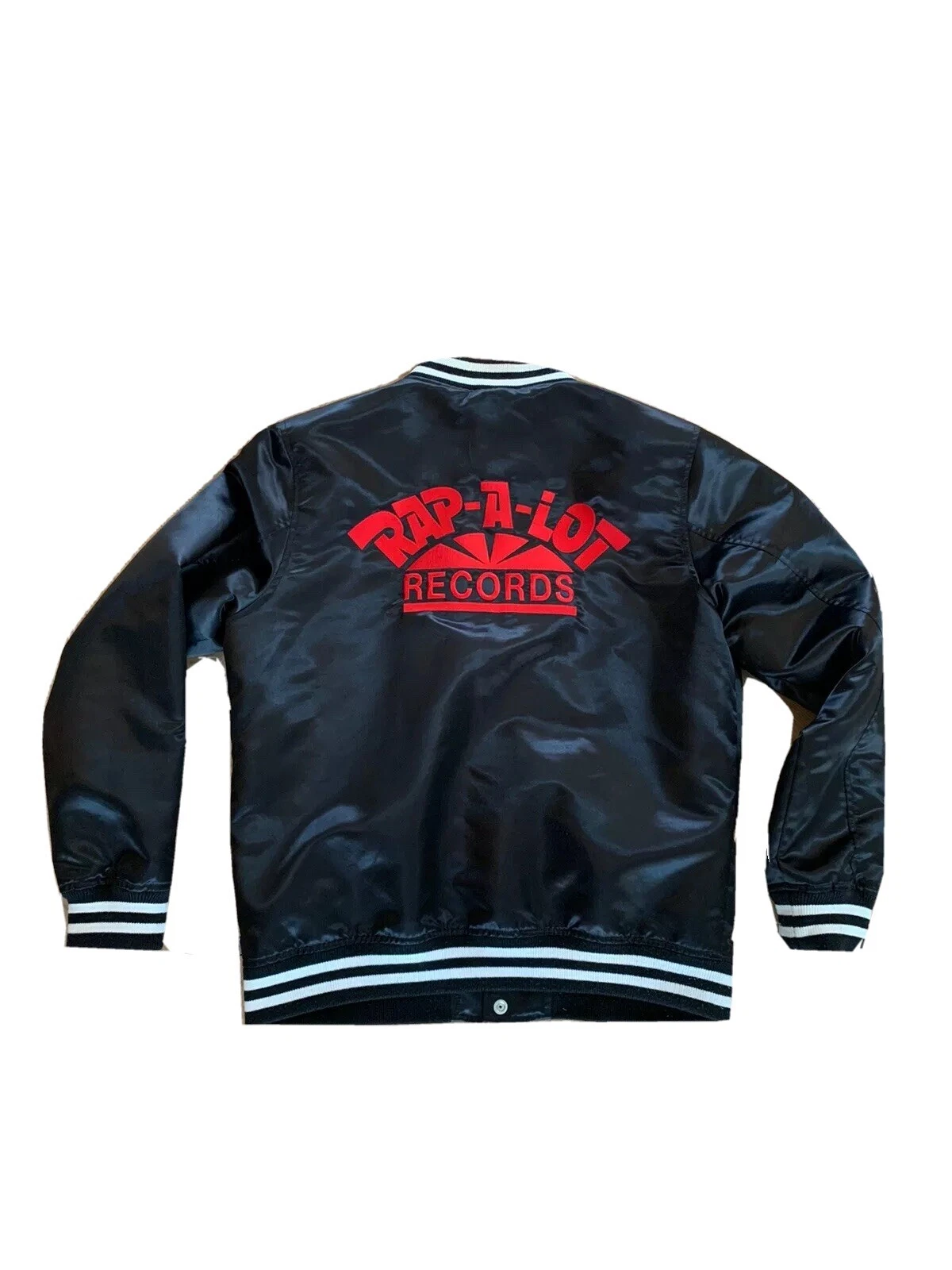 Supreme X Rap a Lot Varsity Jacket Black Large