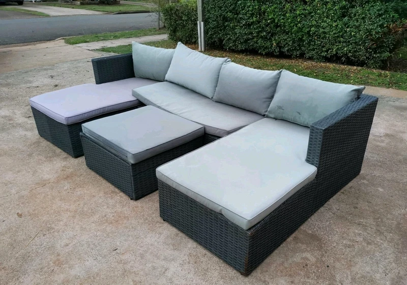 Large Grey Wicker Outdoor Setting Can Deliver Negotiable Lounging Relaxing Furniture Gumtree Australia Brisbane North West Upper Brookfield 1250670315 - Outdoor Wicker Furniture Brisbane Gumtree Large Grey Wicker Outdoor Setting Can Deliver Negotiable Lounging Relaxing Furniture Gumtree Australia Brisbane North West Upper Brookfield 1250670315 - Outdoor Wicker Furniture Brisbane Gumtree