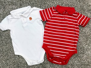 baby boy bodysuits with collar