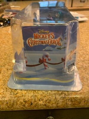 Disney Store Mickey Christmas Carol 6 Figure Play Set Mickey Mouse