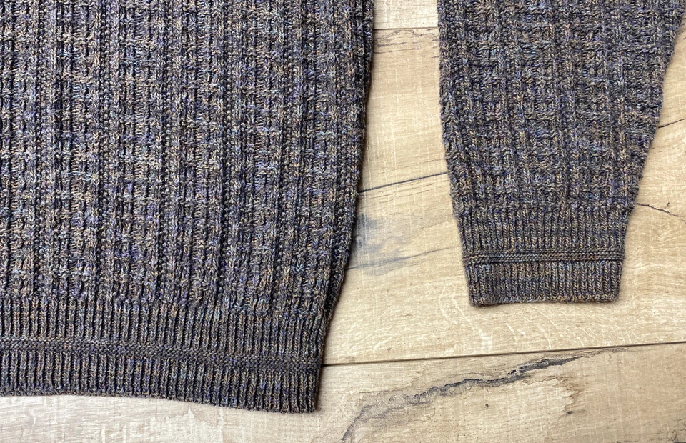 Suéter Bill Blass Vintage Años 90 Grande Enmarcado a Mano Hecho en EE. UU. Abuelo Otoño. Foto 2 de 4