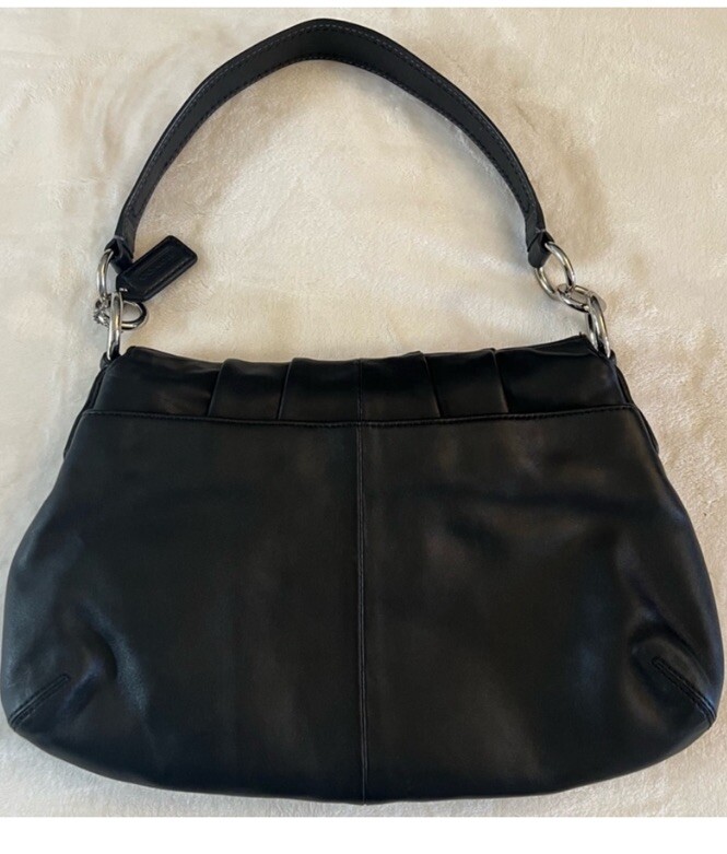 Coach Soho black leather shoulder bag A1273-F17217 | eBay