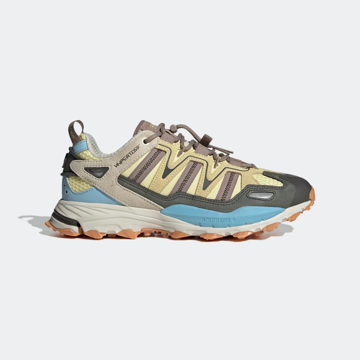 ★adidas originals★W HYPERTURF ADVENTURE★追跡可 ADIDAS ORIGINALS HYPERTURF SHOES - Almost Yellow / Clear