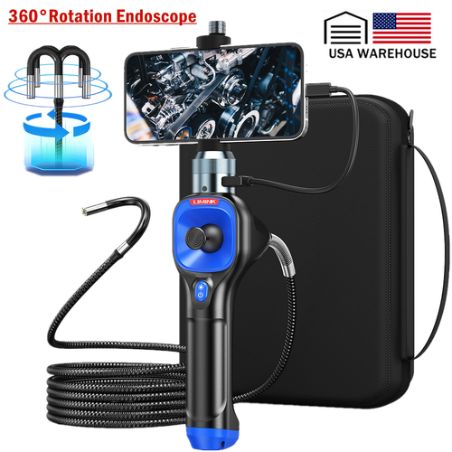 LIMINK F606A 1080P HD Endoscope Camera Inspection 360° Borescope for iOS Android