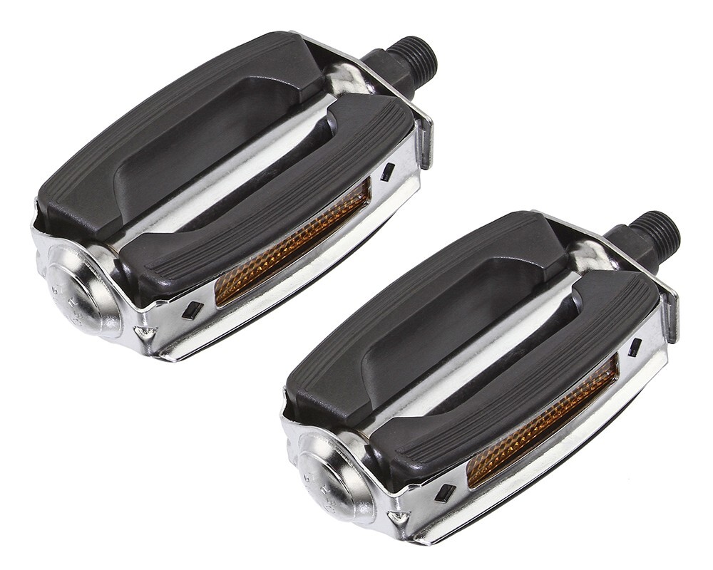 ALTALIEN RUBBER KRATE BLACK/CHROME PEDALS COMPATIBLE WITH 9/