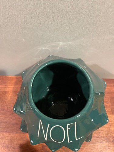 Rae Dunn NOEL Christmas Green Tree Canister Cookie Jar - Picture 6 of 12