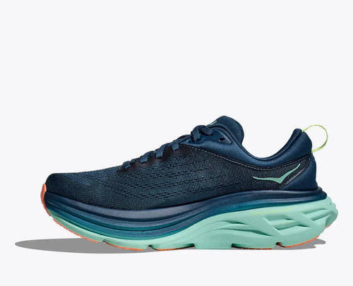 Hoka Bondi 8 woman - col.MSF(Midnight/Seafoam) - Afbeelding 8 van 9
